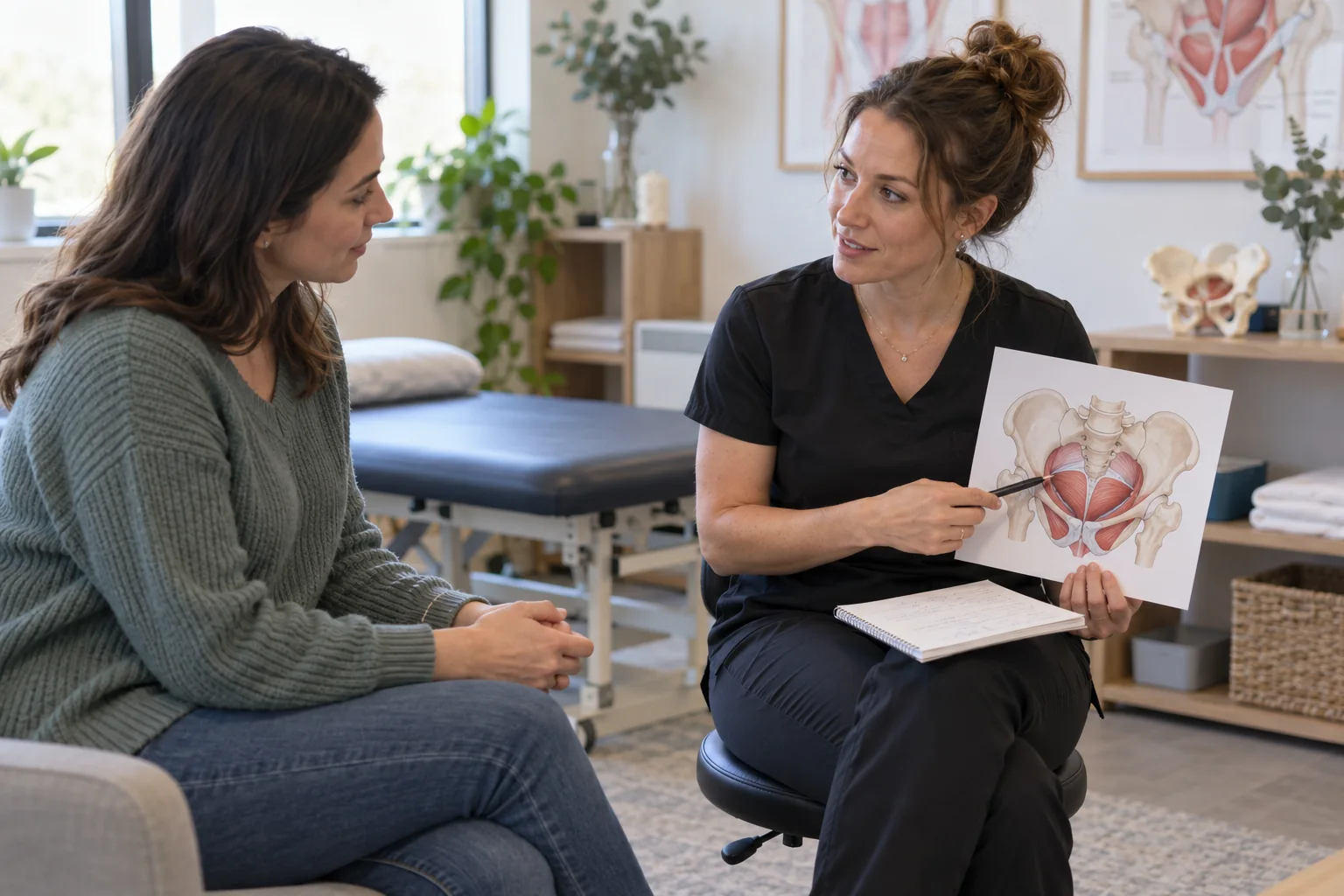 What Happens at Your First Pelvic Floor PT Appointment—and What Can You Decline?