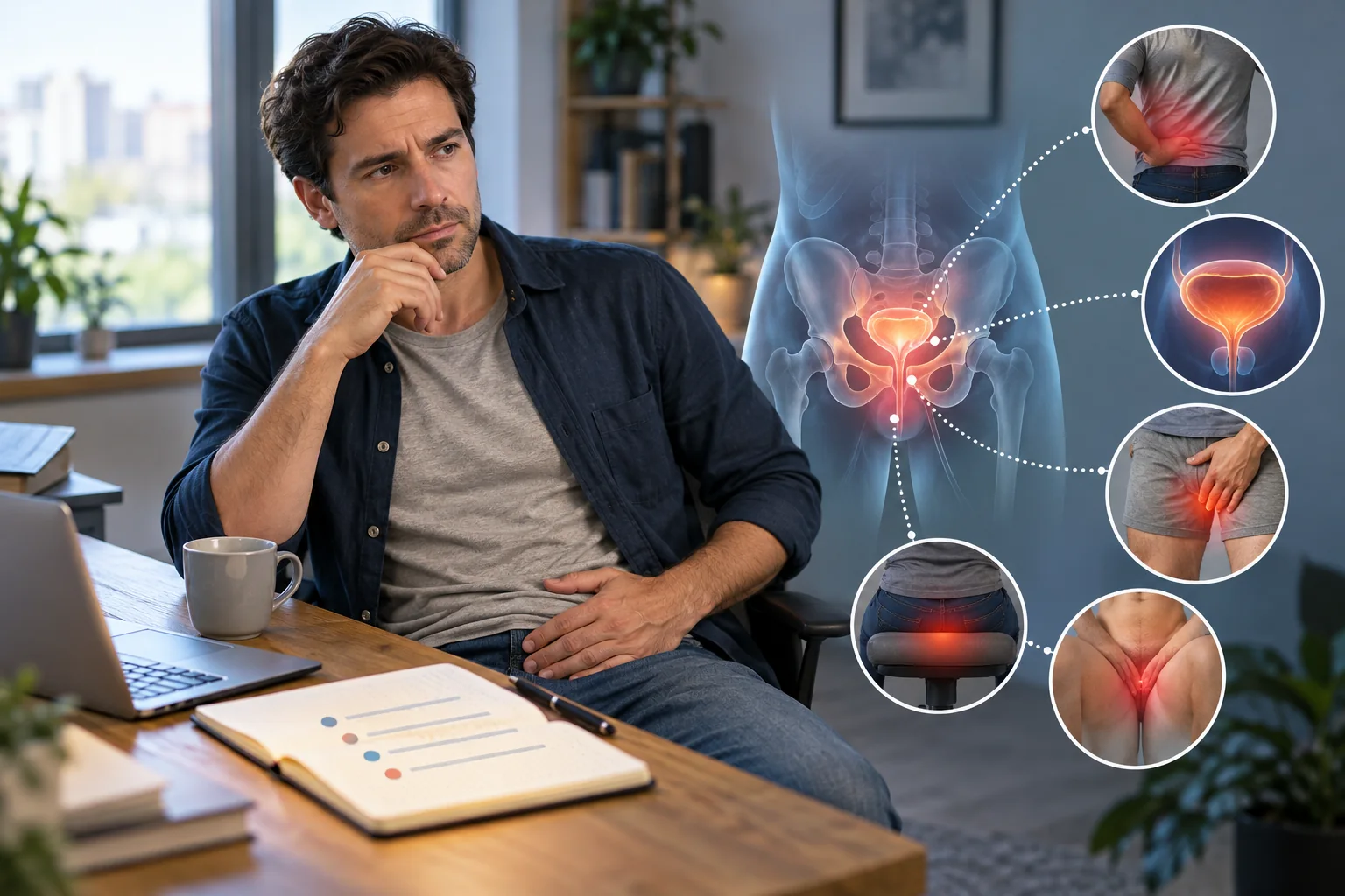 Why Can Pelvic Pain in Men Feel Like Five Different Problems?